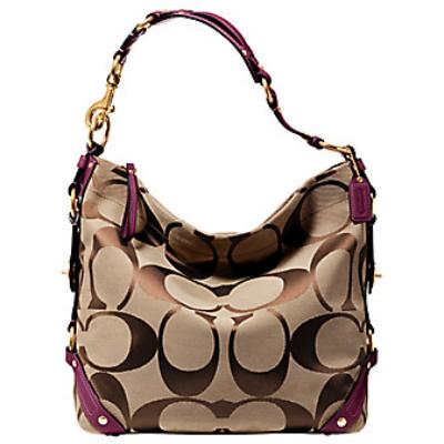 COACH bags - 10620 puple/apricot